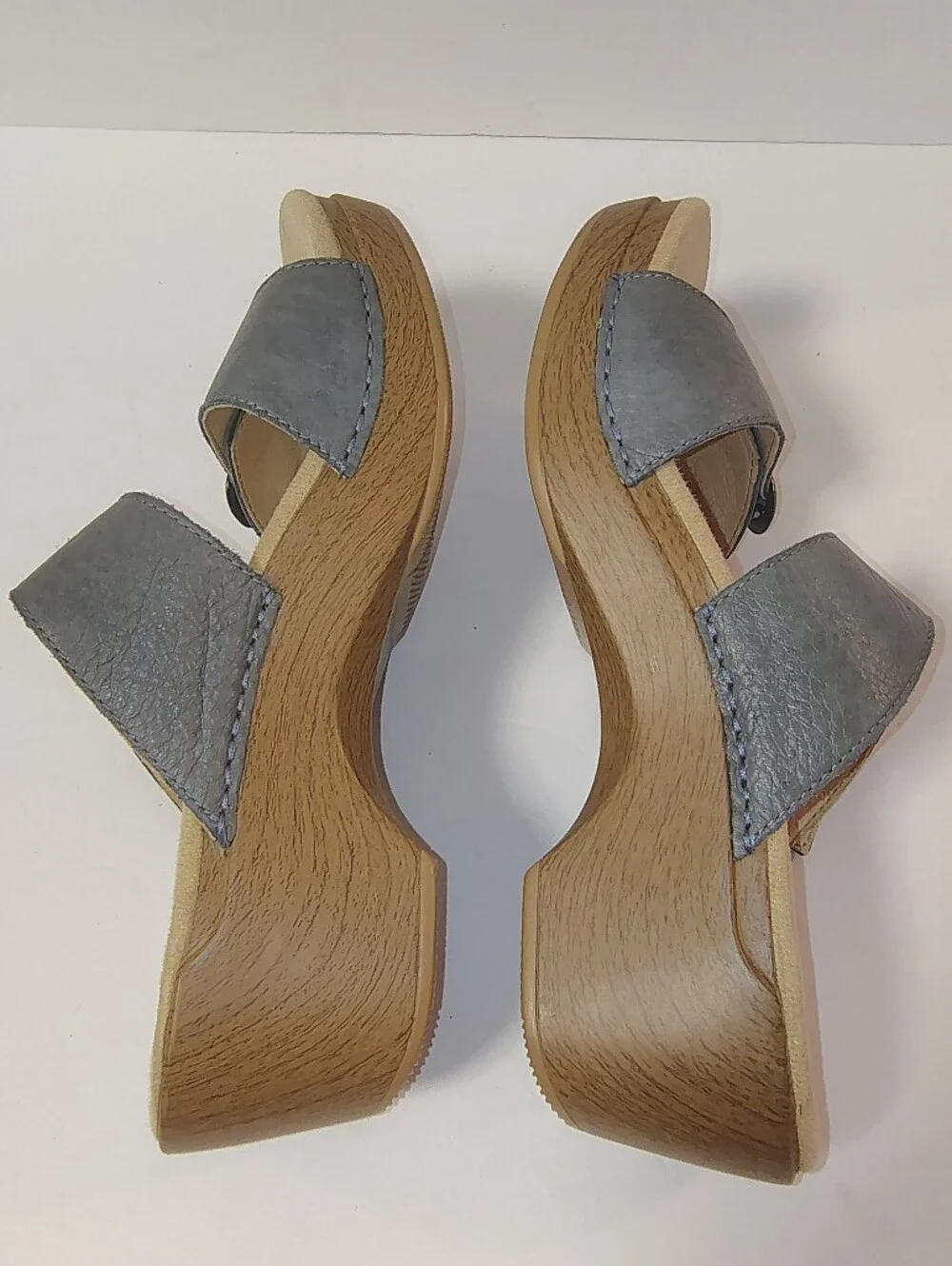 Dansko Sophie Women's Leather Sandals Adjustable Double Strap Clogs 40